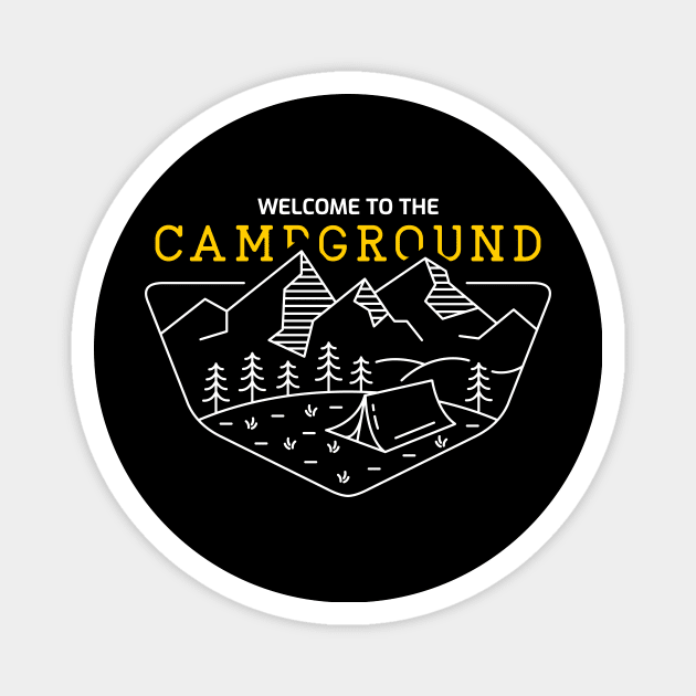 Welcome to The Campground Magnet by VEKTORKITA